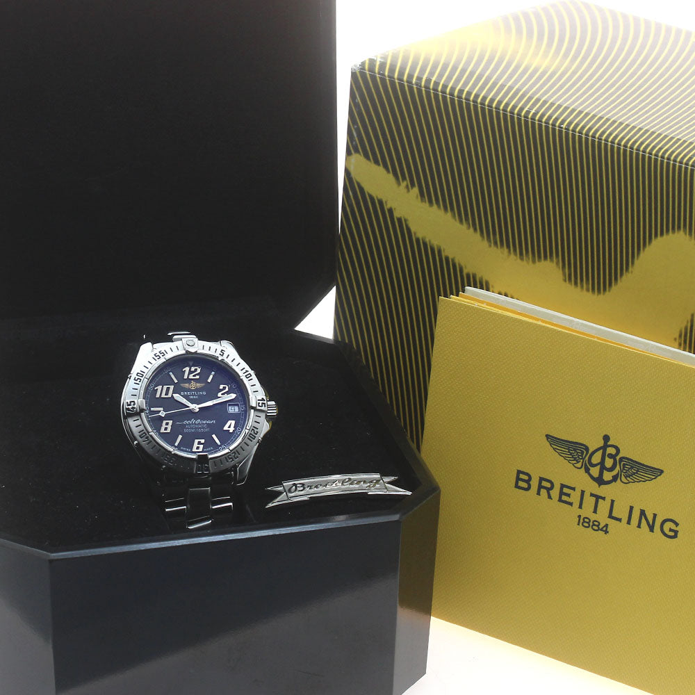 BREITLING Colt Ocean A17350 Date black Dial Automatic Men's Watch_877156