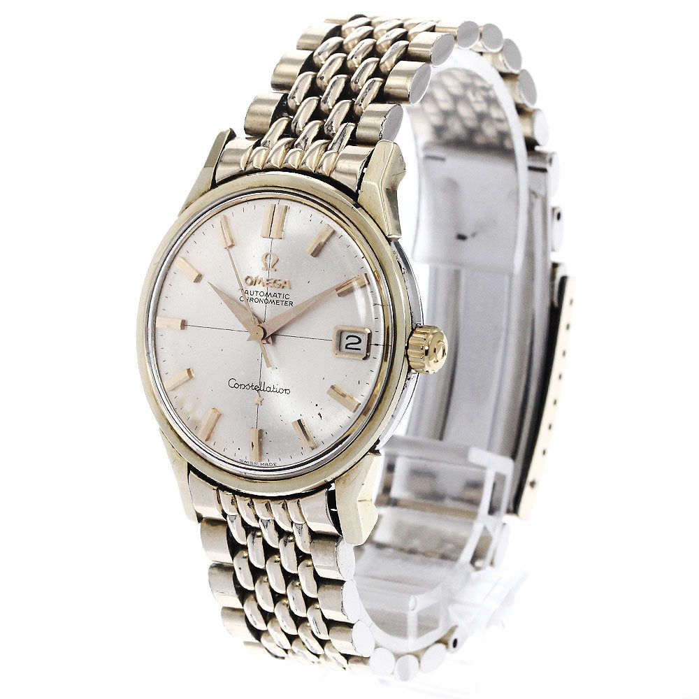 OMEGA Constellation 14902 62SC Rice Bracelet cal.561 Cross Line AT Men's_877176