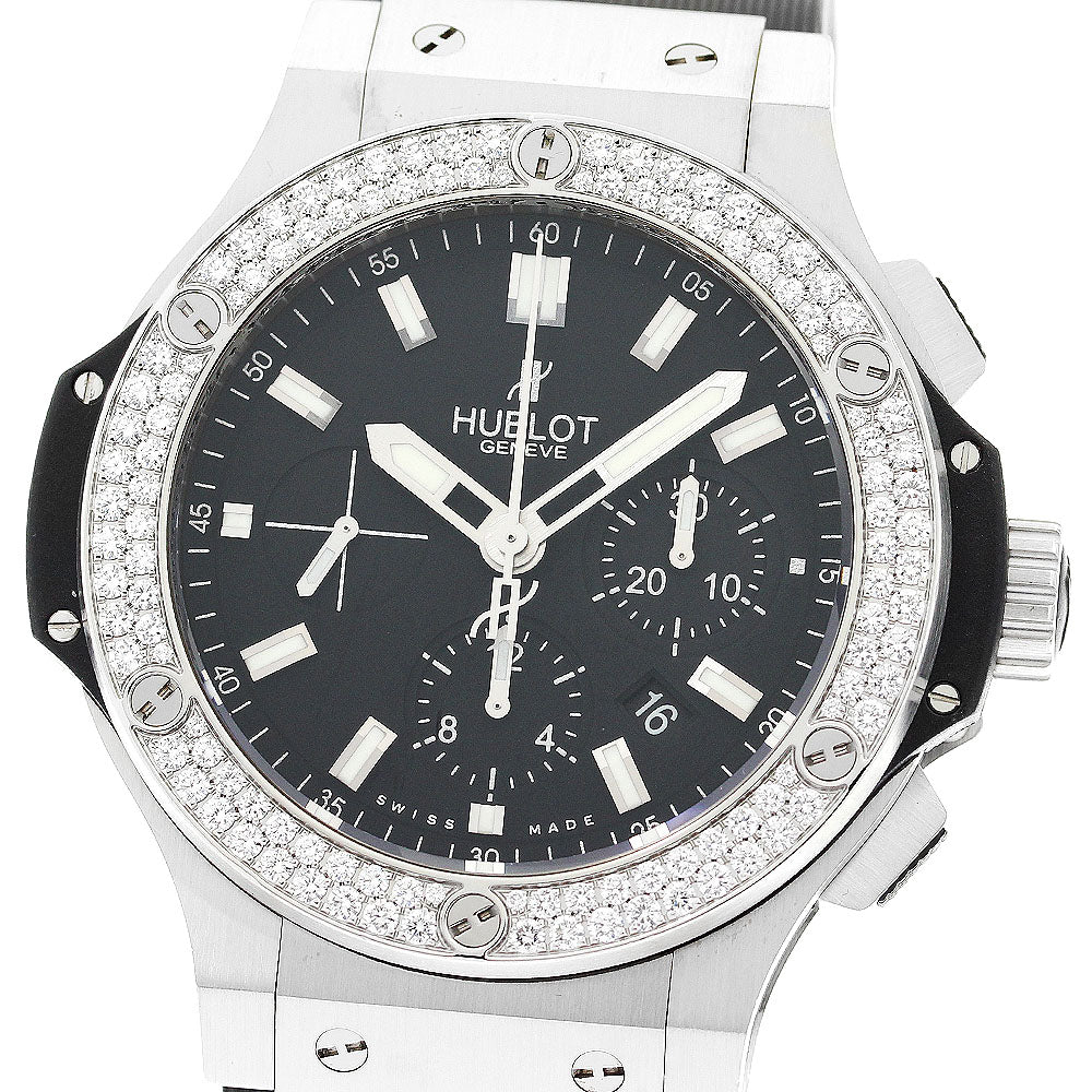 HUBLOT Big bang steel diamond 301.SX.1170.RX.1104 Chronograph AT Men's_877204
