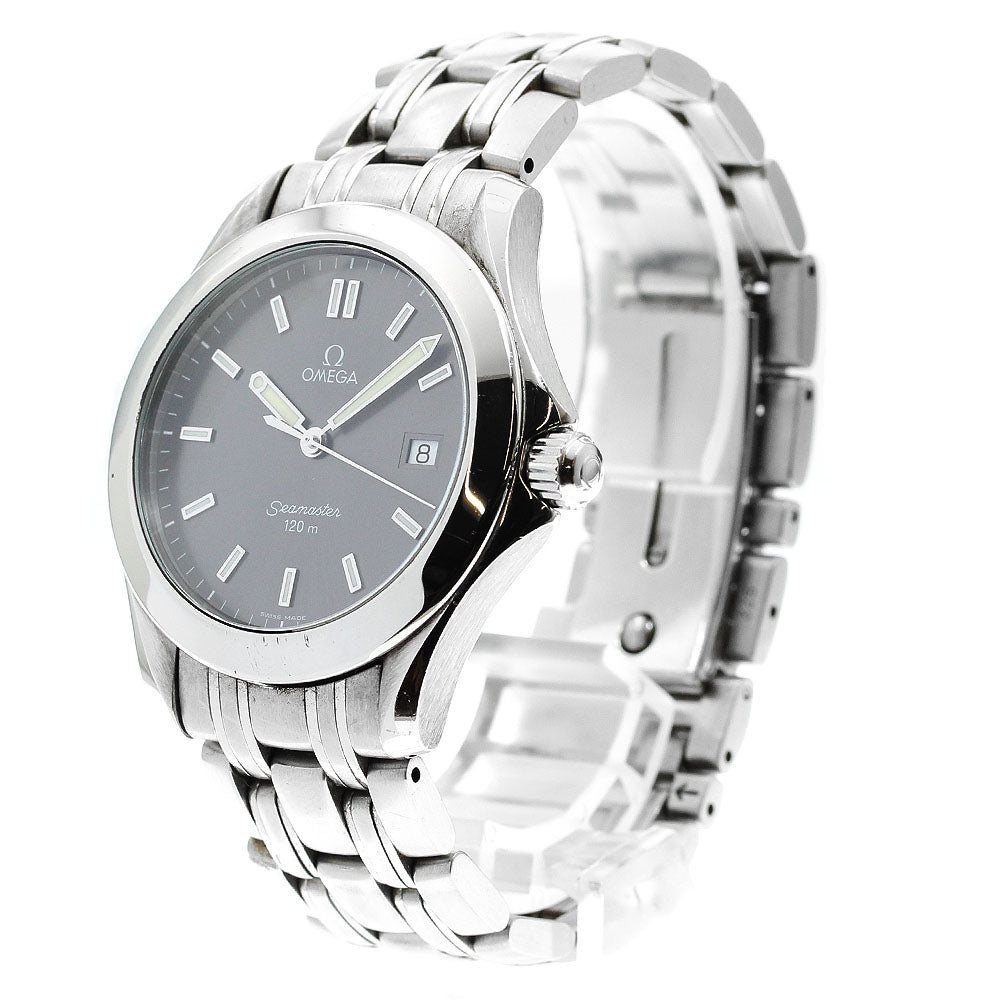 OMEGA Seamaster120 2511.43 Date gray Dial Quartz Men's Watch_877208