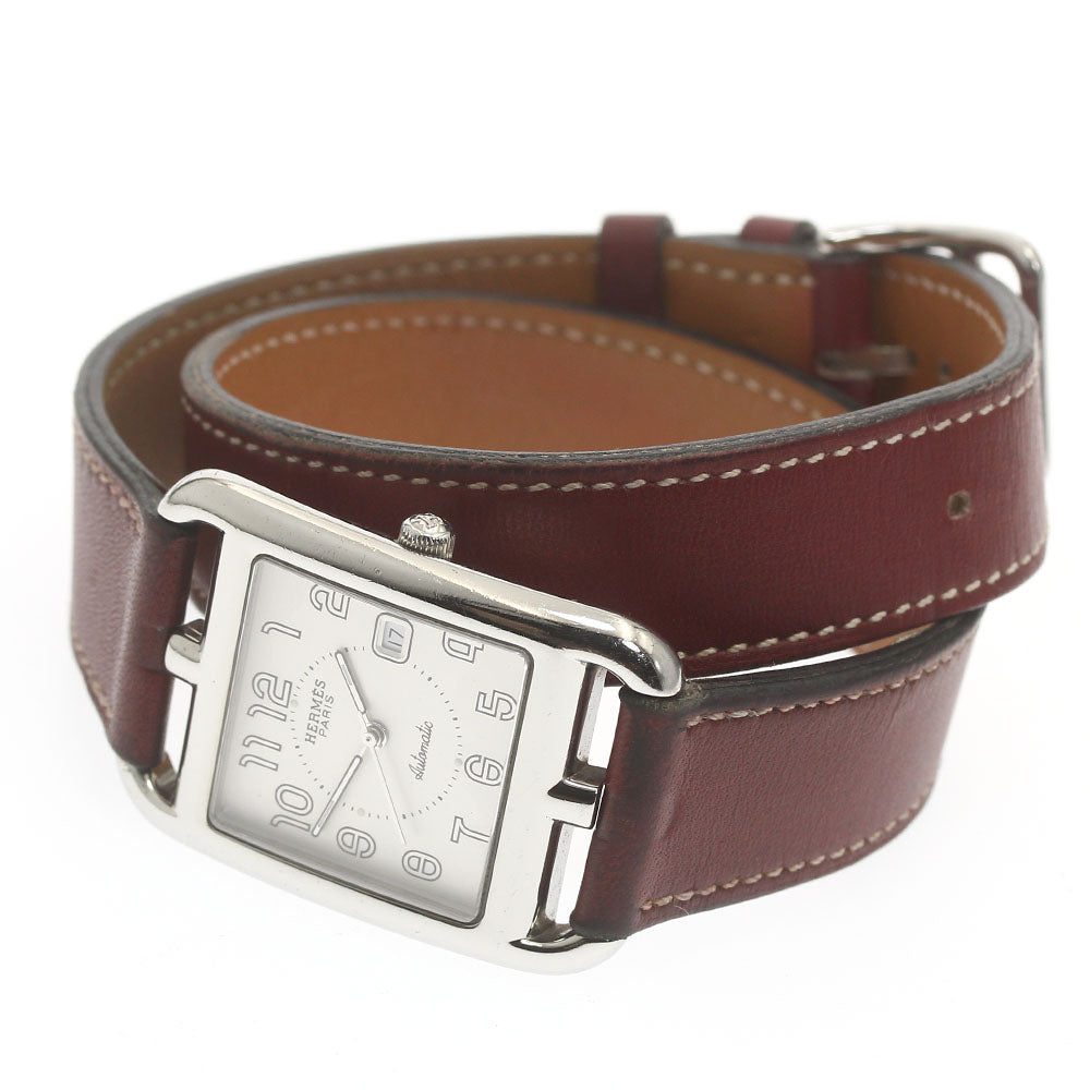 HERMES Cape Cod CC1.710 Double Tour Silver Dial Automatic Men's Watch_877213