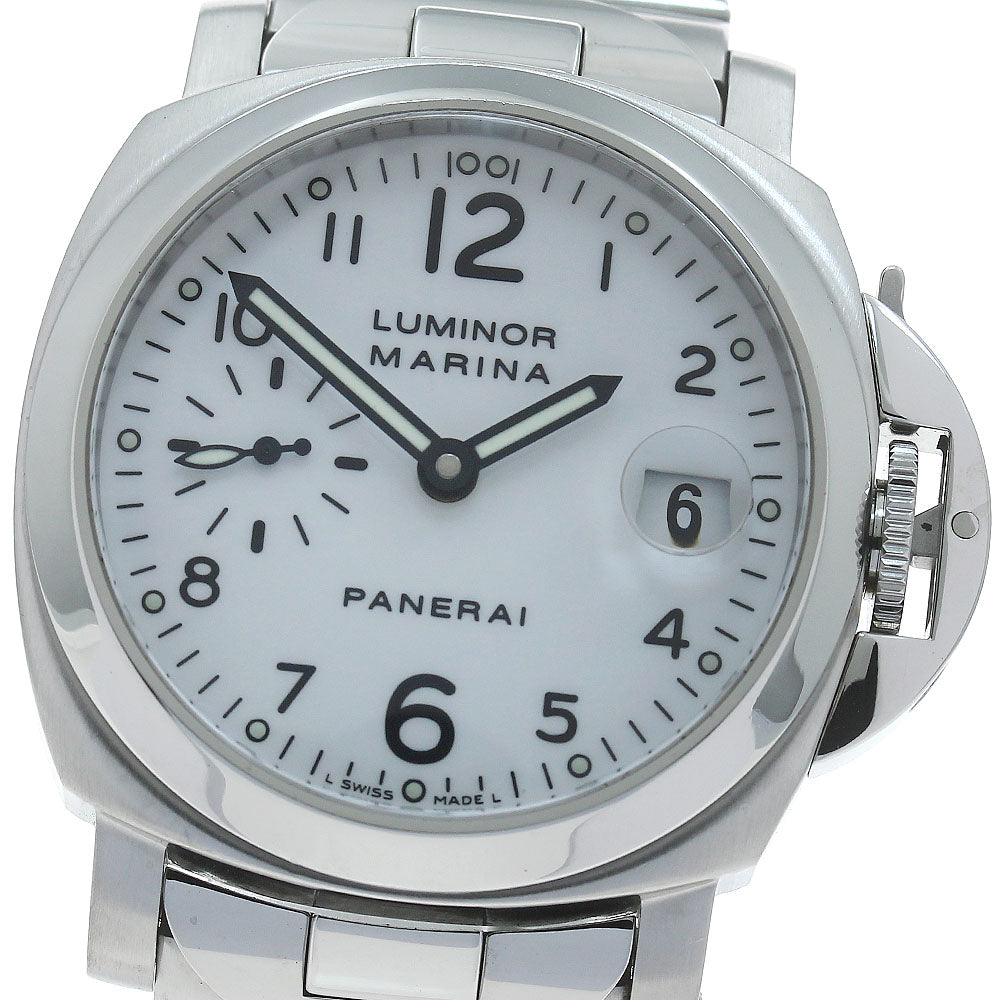 PANERAI Luminor Marina PAM00051 Date Small Second Automatic Men's Watch_877221