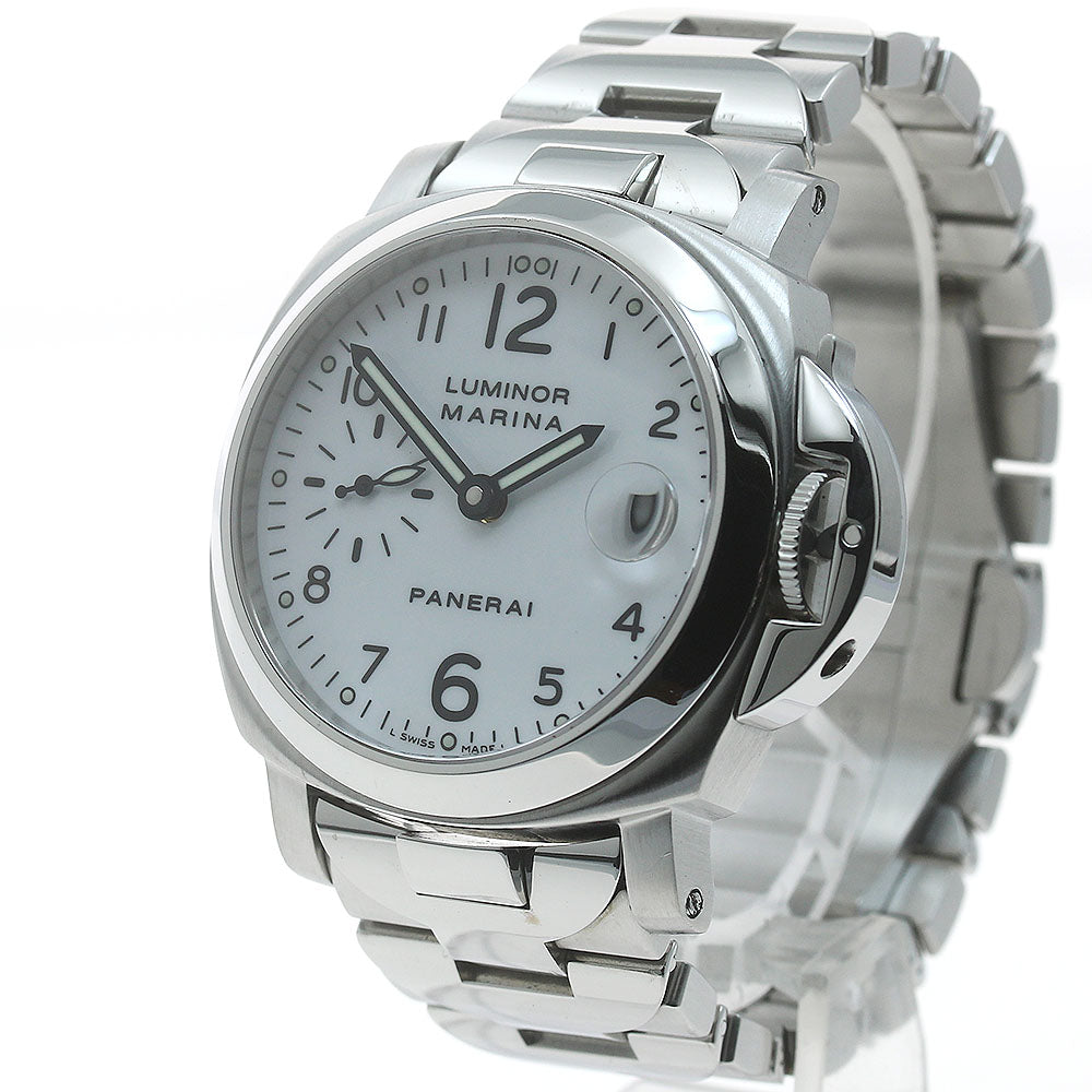 PANERAI Luminor Marina PAM00051 Date Small Second Automatic Men's Watch_877221