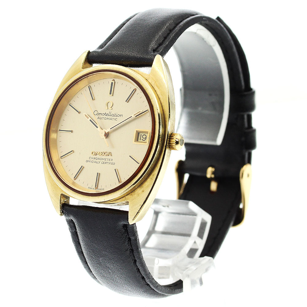 OMEGA Constellation 168.0056 Date Cal.1011 Gold Dial Automatic Men's _877222