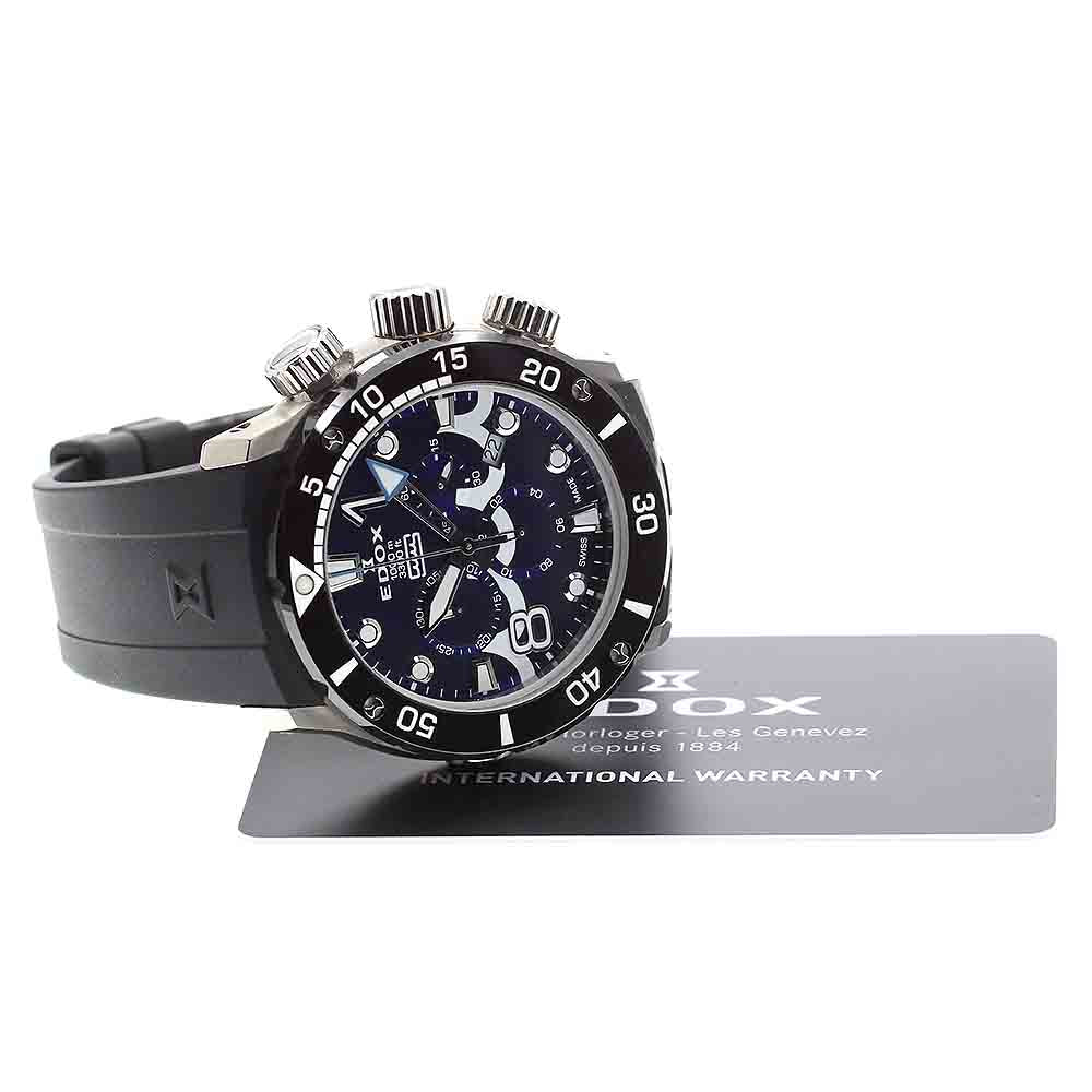 EDOX Chrono Offshore 1 10242-TINMUTA Navy Dial Quartz Men's Watch_877255
