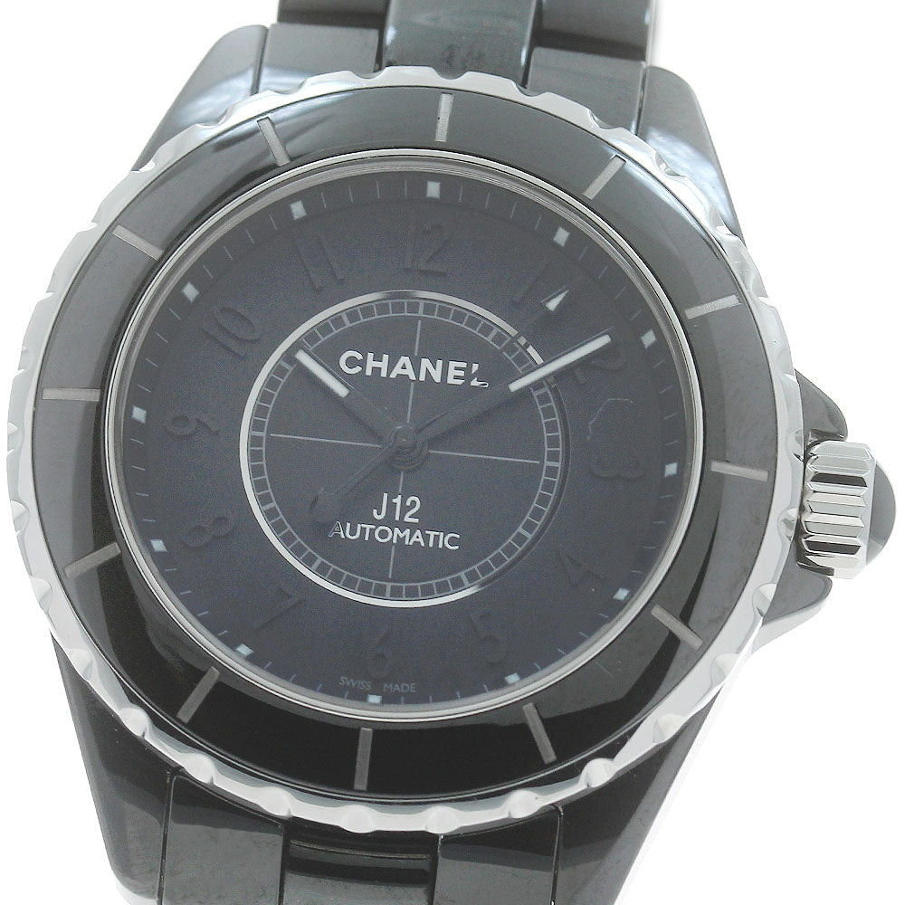 CHANEL J12 Intense Black H3829 black Dial Automatic Men's Watch_877264