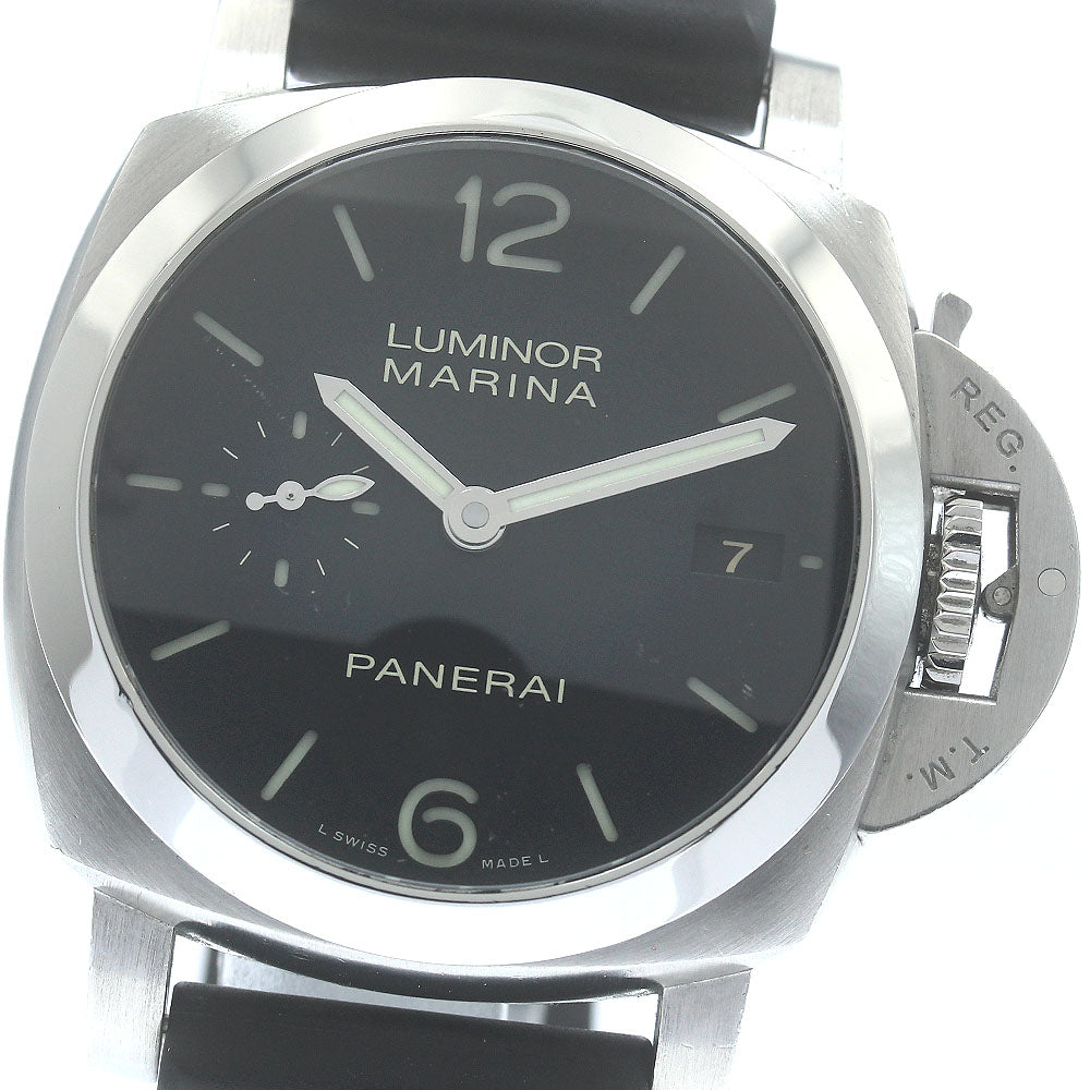 PANERAI Luminor Marina PAM00392 Date Small Second Automatic Men's Watch_877279
