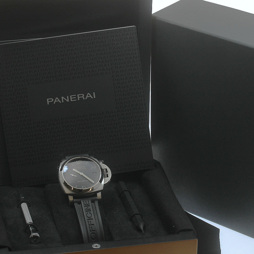 PANERAI Luminor Marina PAM00392 Date Small Second Automatic Men's Watch_877279