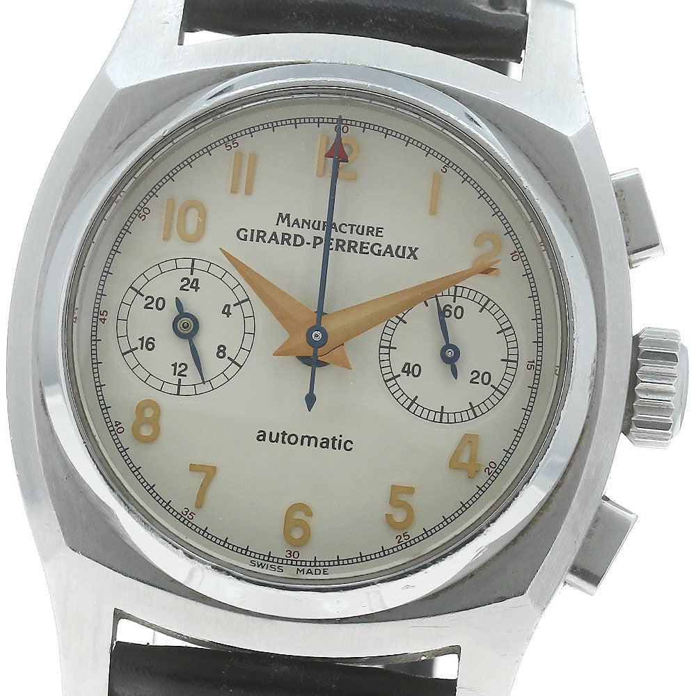 GIRARD PERREGAUX Vintage 1960 2598 Chronograph beige Dial Automatic Men's_877285