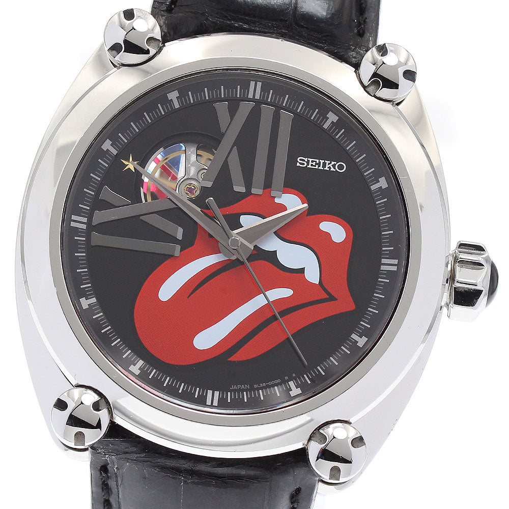 SEIKO Galante SBLL017/8L38-00F0 The Rolling Stones 50th Anniversary black Dial Automatic Men's Watch_877286