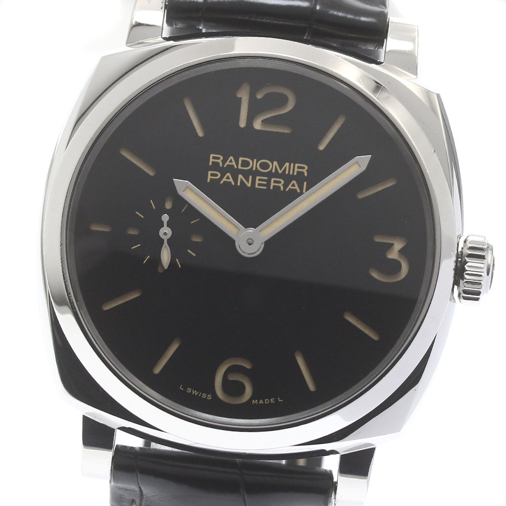 PANERAI Radiomir 1940 PAM00512 Small seconds black Dial Hand Winding Men's Watch_877290