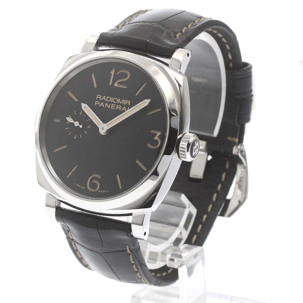PANERAI Radiomir 1940 PAM00512 Small seconds black Dial Hand Winding Men's Watch_877290
