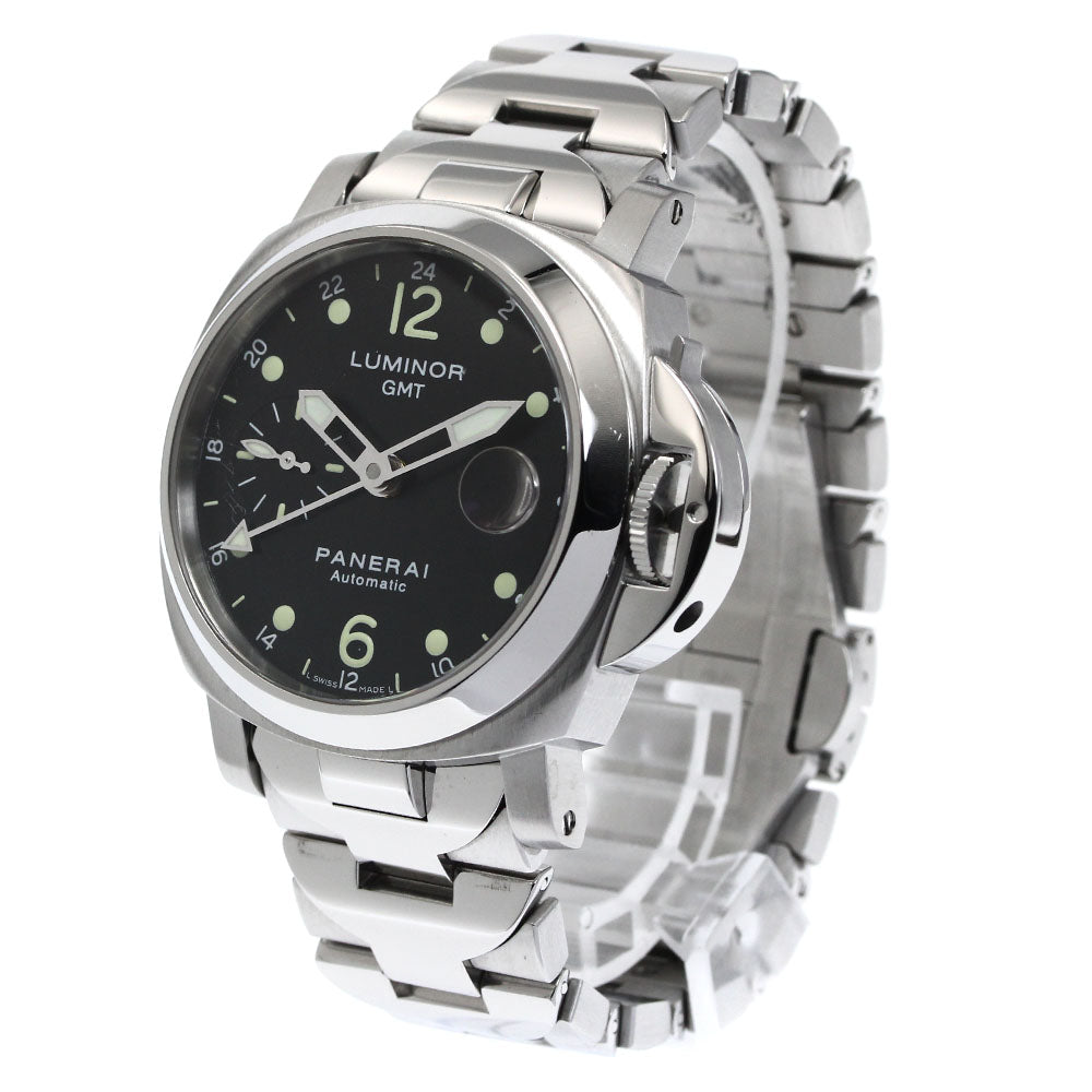 PANERAI Luminor PAM00160 GMT Small Second Automatic Men's Watch_877291
