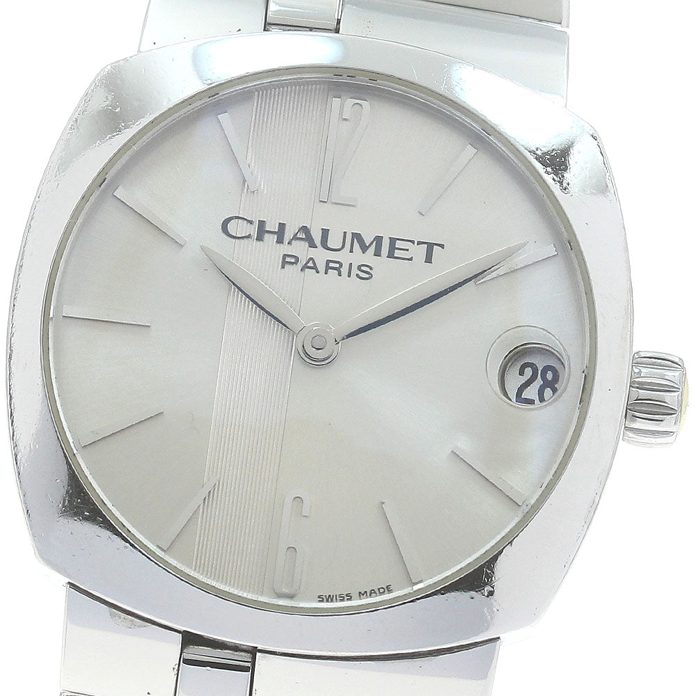 Chaumet Miss dandy W11660-29K Date Silver Dial Automatic Ladies Watch_877312