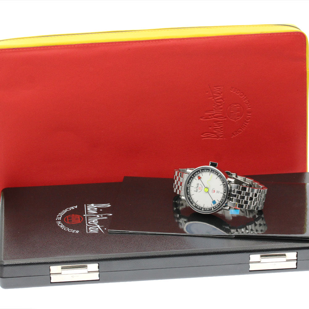 Alain Silberstein Picto Smile D PS11 white Dial Automatic Men's Watch_877316