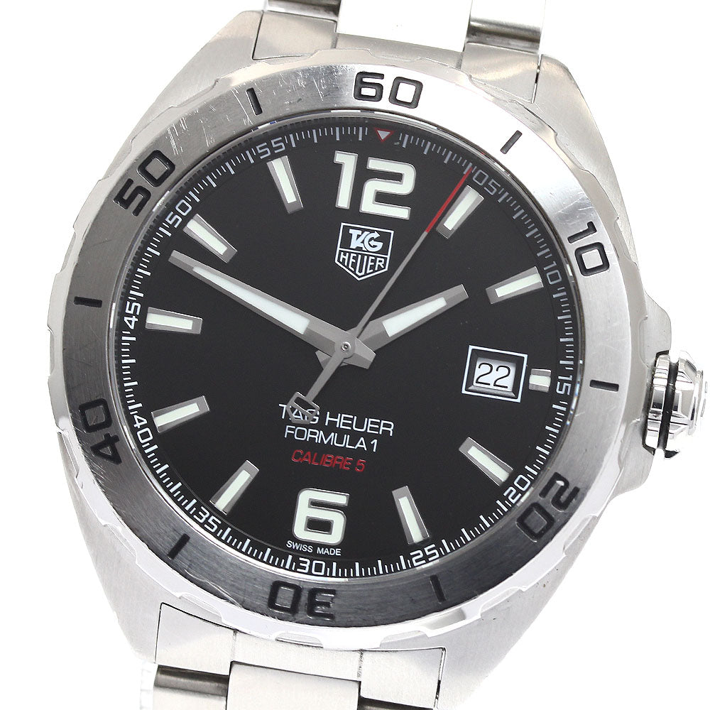 TAG HEUER Formula 1 caliber 5 WAZ2113.BA0875 Date black Dial Automatic Men's Watch_877322