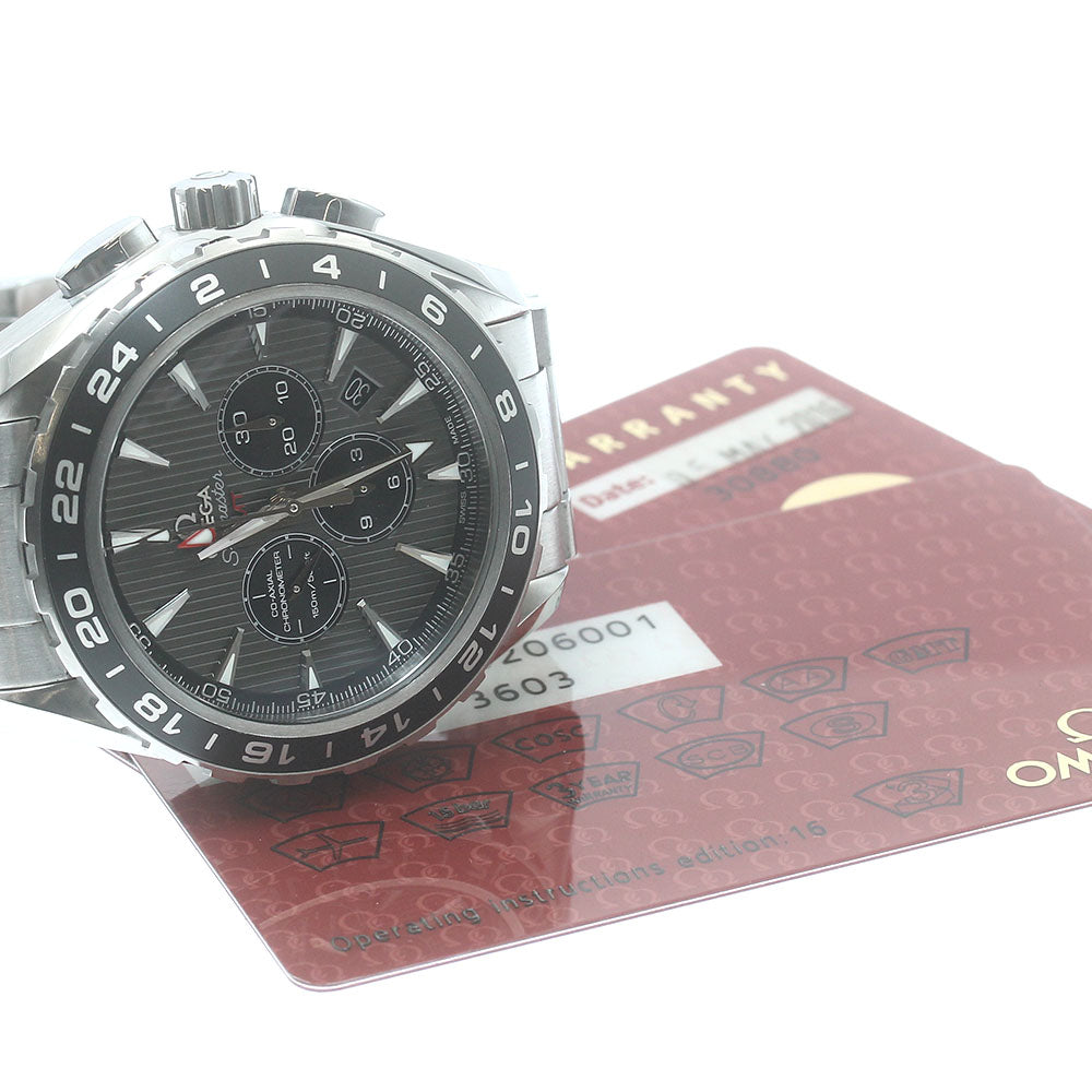 OMEGA Seamaster Aqua Terra 231.10.44.52.06.001 Co-Axial GMT Auto Men's_877369