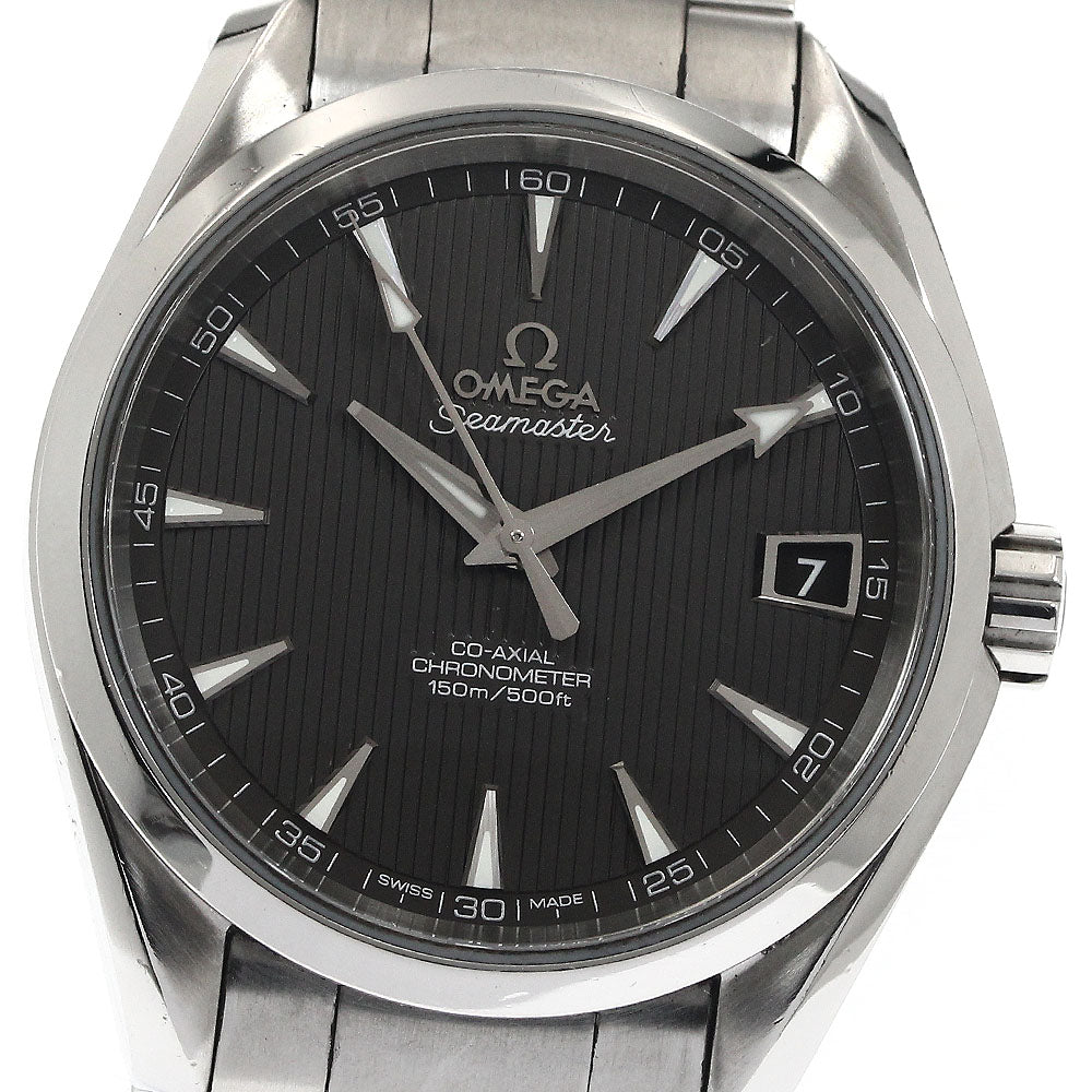 OMEGA Seamaster Aqua Terra Date Co-Axial gray Dial Automatic Men's Watch_877392