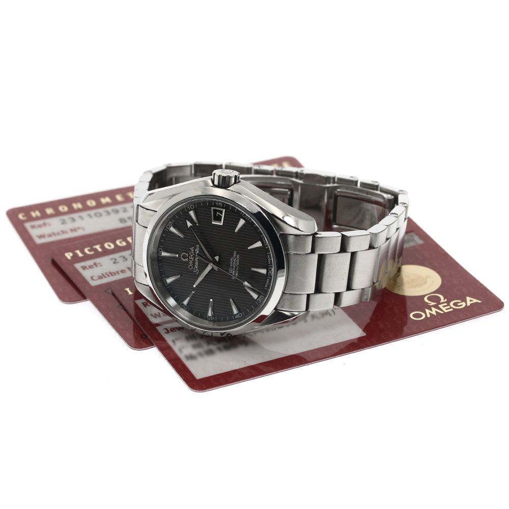 OMEGA Seamaster Aqua Terra Date Co-Axial gray Dial Automatic Men's Watch_877392