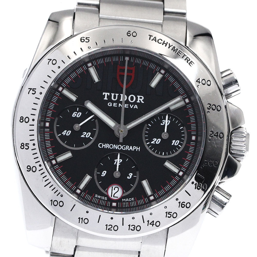 TUDOR Sports line 20300 Chronograph black Dial Automatic Men's Watch_877397