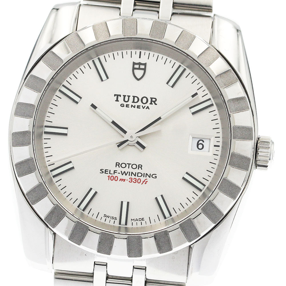 TUDOR Classic 21010 Date Silver Dial Automatic Men's Watch_877399