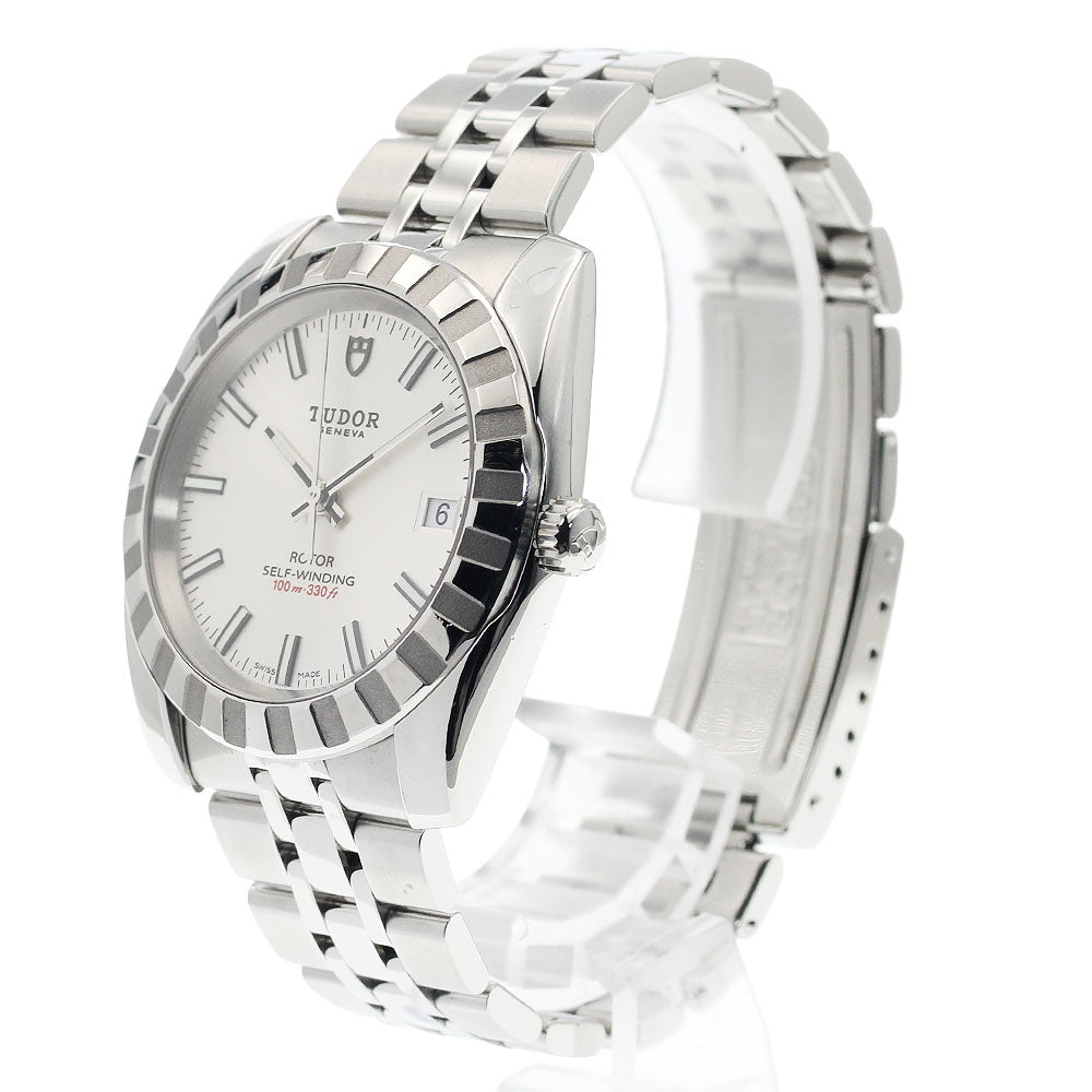 TUDOR Classic 21010 Date Silver Dial Automatic Men's Watch_877399