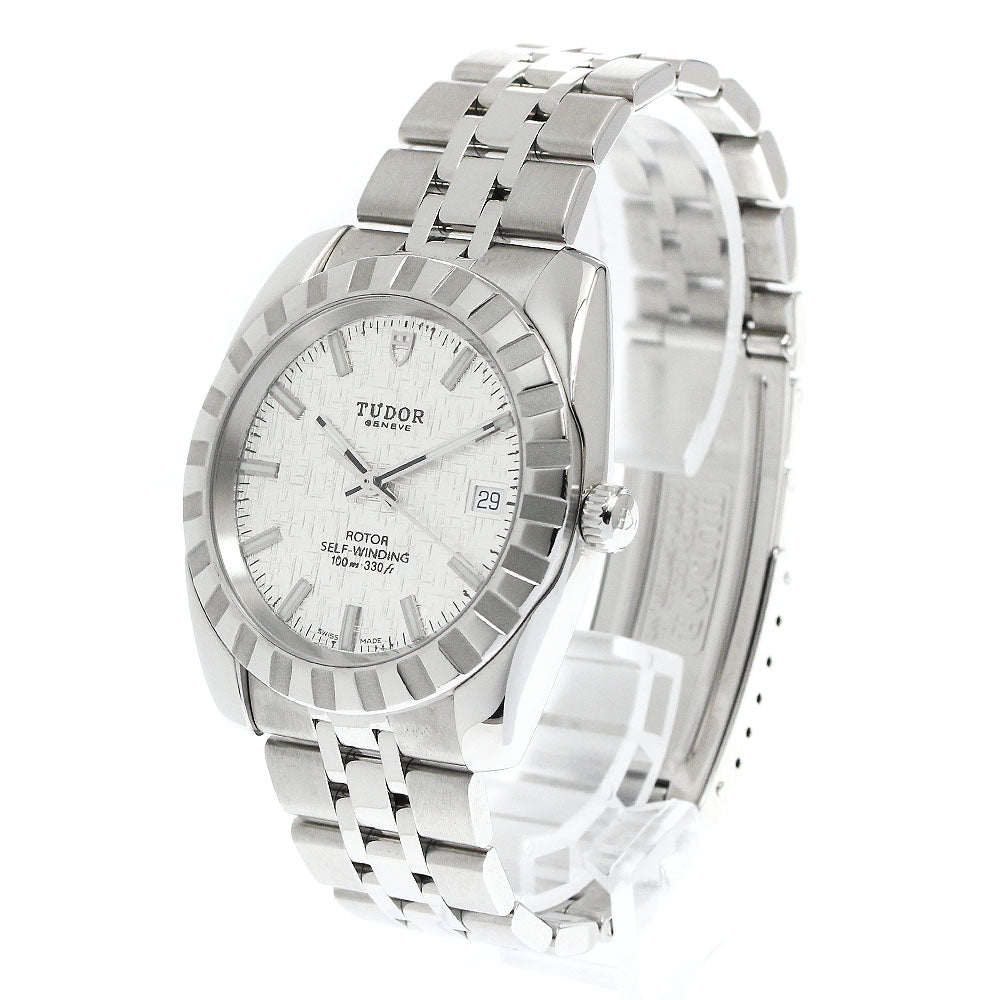 TUDOR Classic 21010 Date Silver Dial Automatic Men's Watch_877404