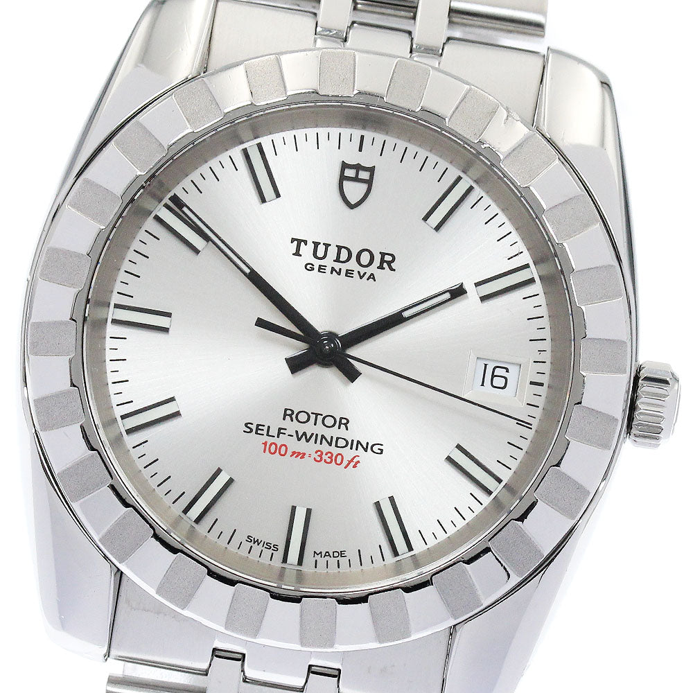 TUDOR Classic 21010 Date Silver Dial Automatic Men's Watch_877411