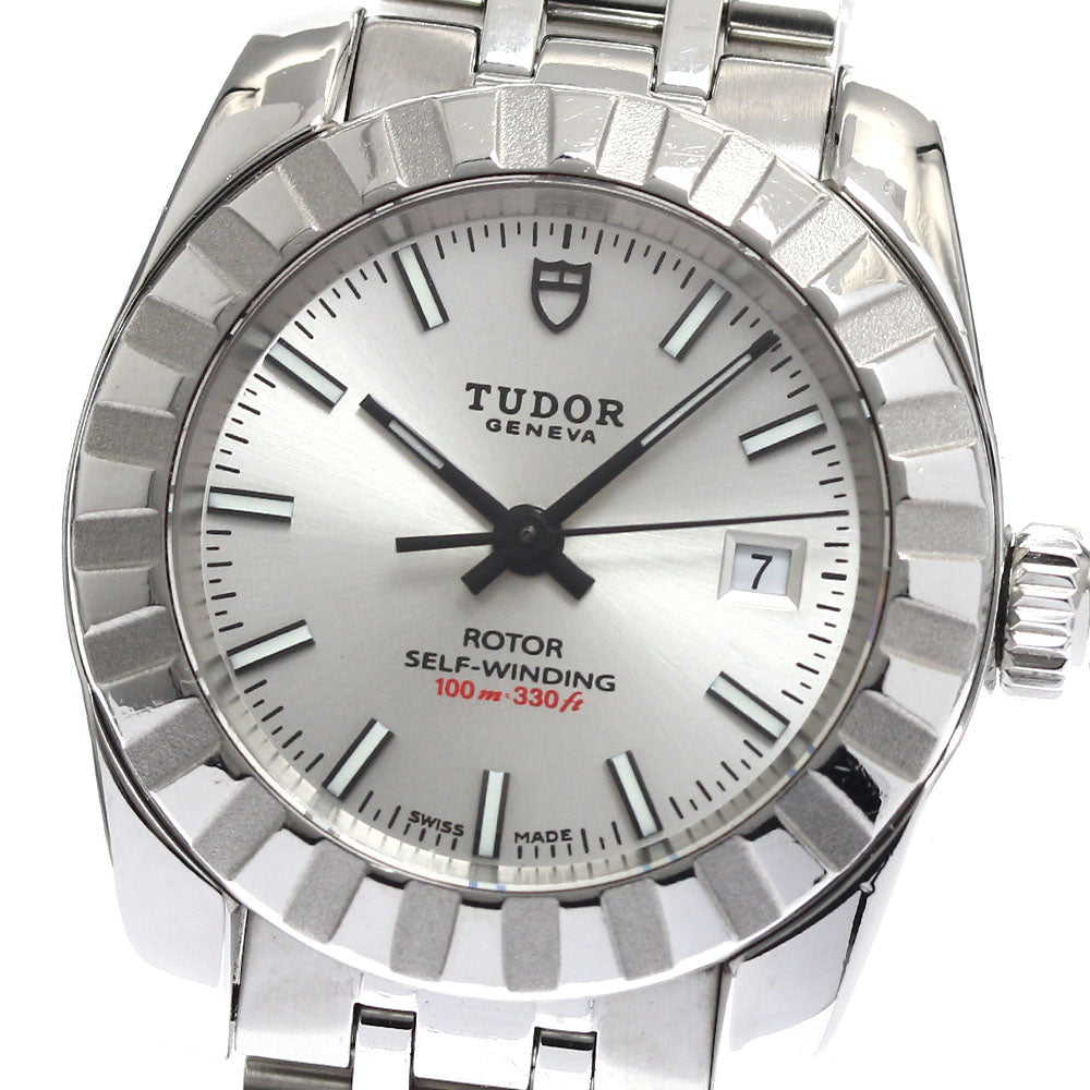 TUDOR Classic Date 22010 Date Silver Dial Automatic Ladies Watch_877412