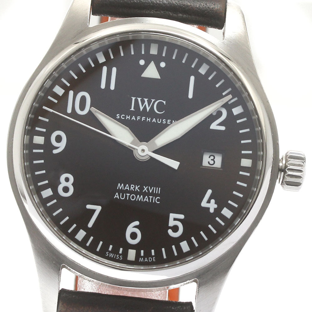 IWC SCHAFFHAUSEN Pilot's Watch Mark XVIII IW327003 Date AT Men's Watch_877431