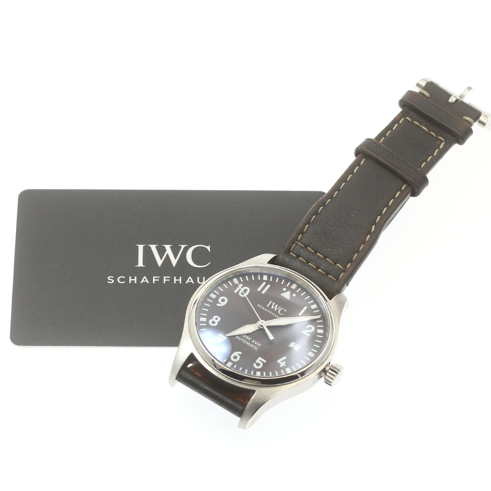 IWC SCHAFFHAUSEN Pilot's Watch Mark XVIII IW327003 Date AT Men's Watch_877431