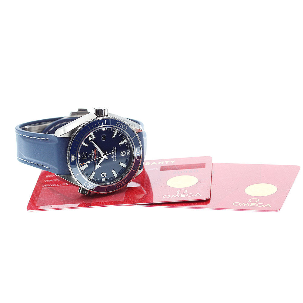 OMEGA Seamaster Planet Ocean 232.92.38.20.03.001 Navy Dial AT Boy's_877435