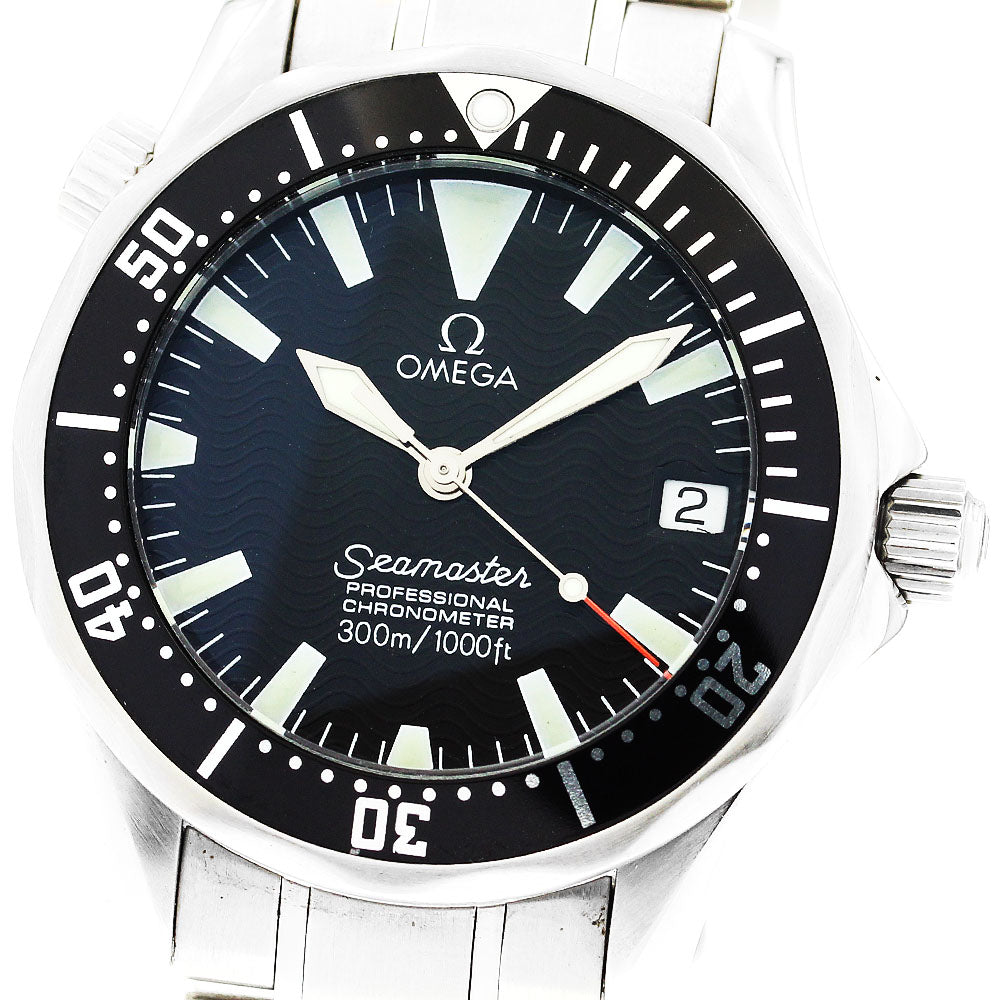 OMEGA Seamaster300 2252.50 Date black Dial Automatic Boy's Watch_877436
