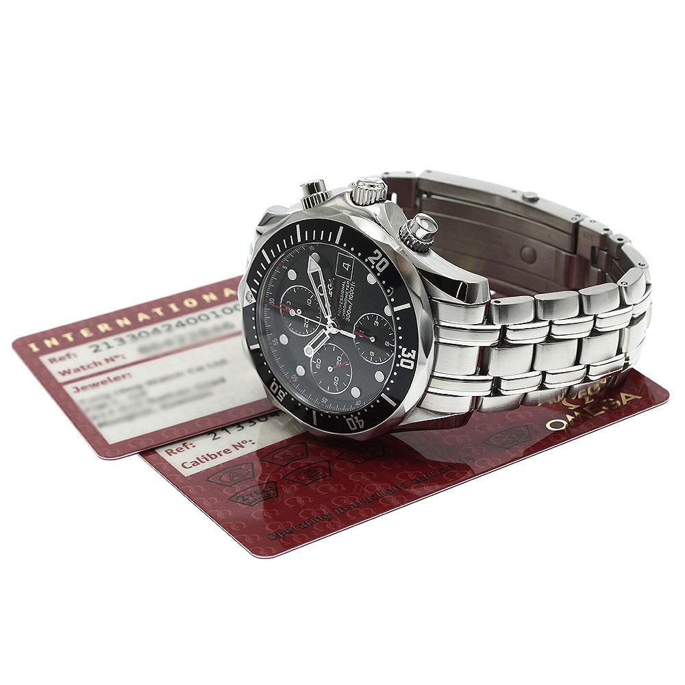 OMEGA Seamaster300 213.30.42.40.01.001 Date Chronograph Automatic Men's_877440