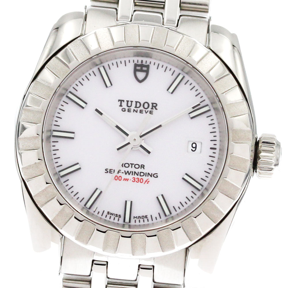 TUDOR Classic Date 22010 Date white Dial Automatic Ladies Watch_877478