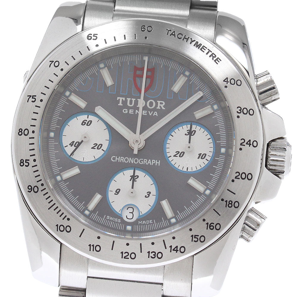 TUDOR Sports 20300 Chronograph Date Gray Dial Automatic Men's Watch_877482