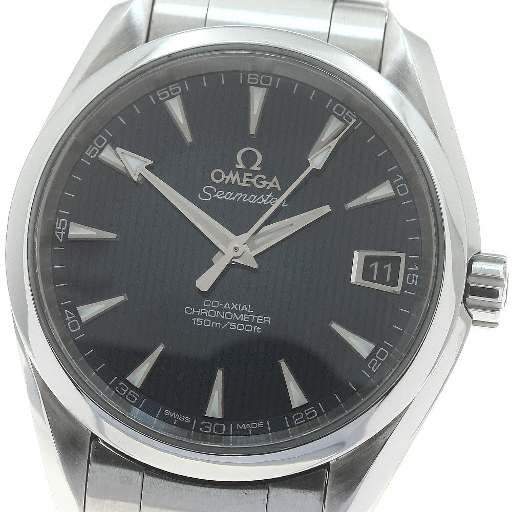 OMEGA Seamaster Aqua Terra 231.10.39.21.03.001 Date Co-Axial Navy Dial Automatic Men's Watch_877484