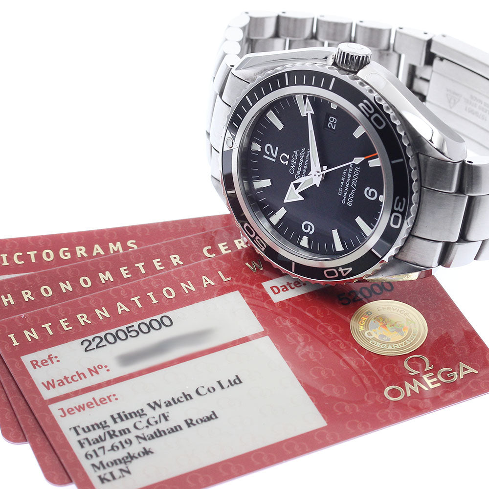 OMEGA Seamaster600 Planet Ocean 2200.50 Date black Dial Automatic Men's_877489
