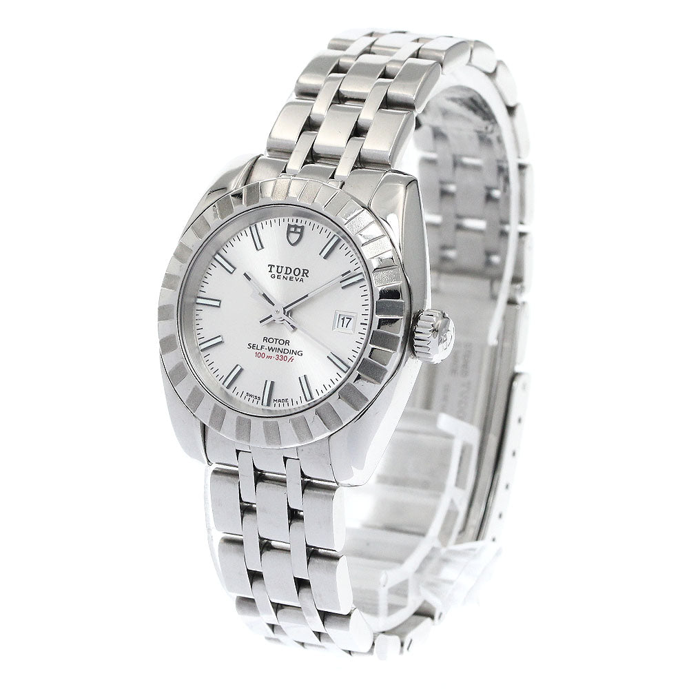 TUDOR Classic Date 22010 Silver Dial Automatic Ladies Watch_877503