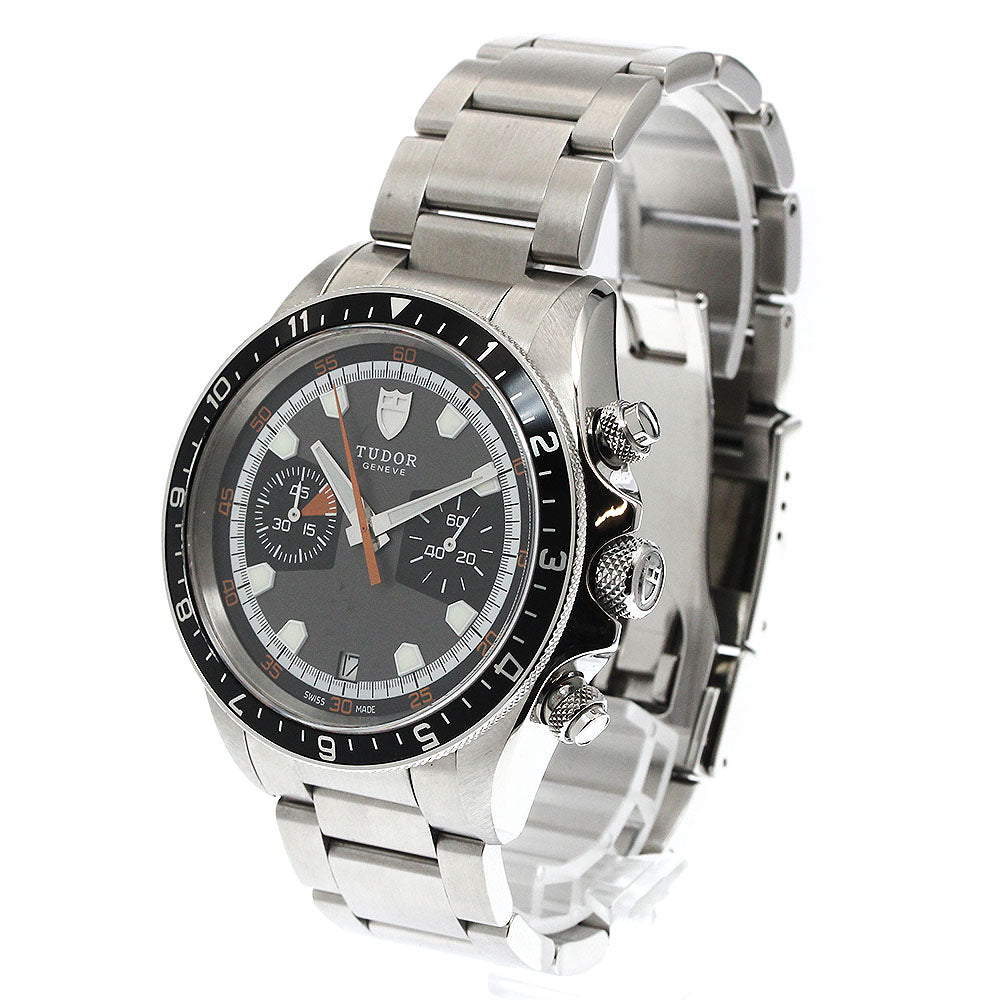 TUDOR Heritage Chrono 70330N Date Gray / black Dial Automatic Men's Watch_877504