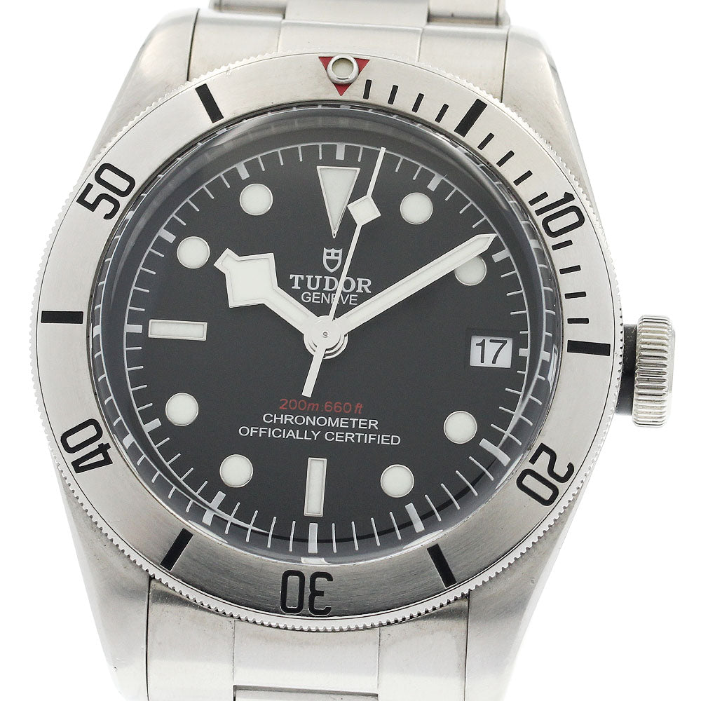 TUDOR Black bay steel 79730 Date black Dial Automatic Men's Watch_877509