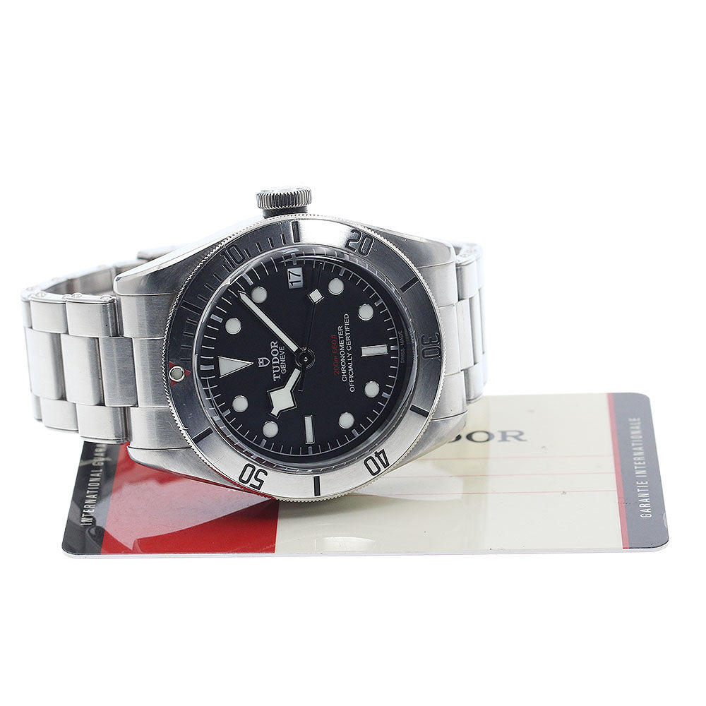 TUDOR Black bay steel 79730 Date black Dial Automatic Men's Watch_877509