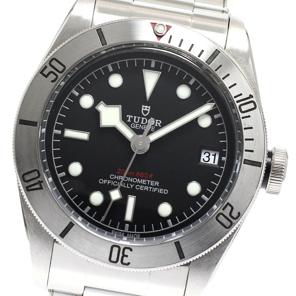 TUDOR Black bay steel 79730 Date black Dial Automatic Men's Watch_877516