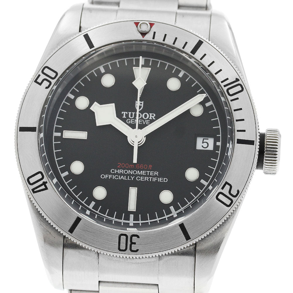 TUDOR Black bay steel 79730 Date black Dial Automatic Men's Watch_877517
