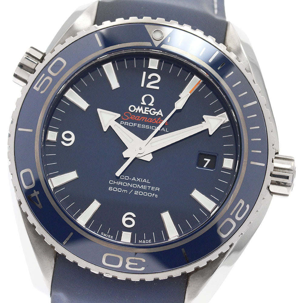 OMEGA Seamaster Planet Ocean 600 Date Navy Dial Automatic Men's Watch_877538