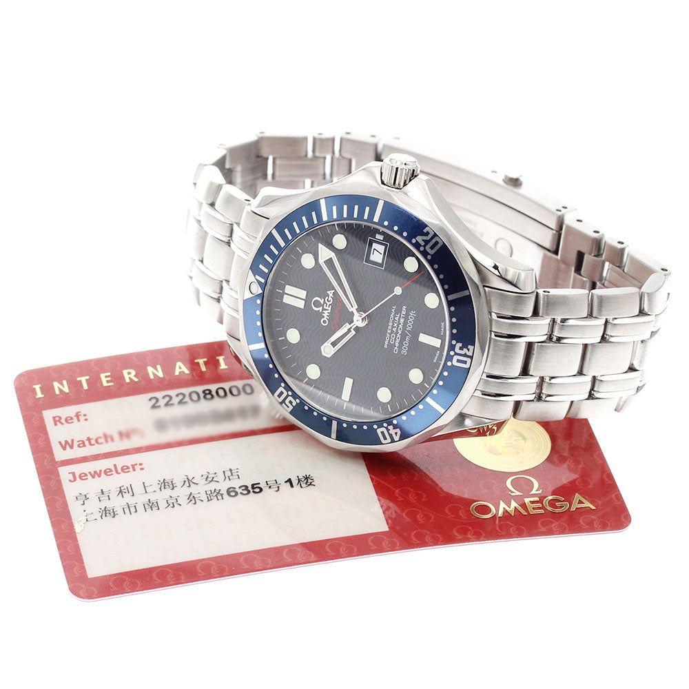 OMEGA Seamaster300 2220.80 Coaxial Date Chronometer Automatic Men's Watch_877548