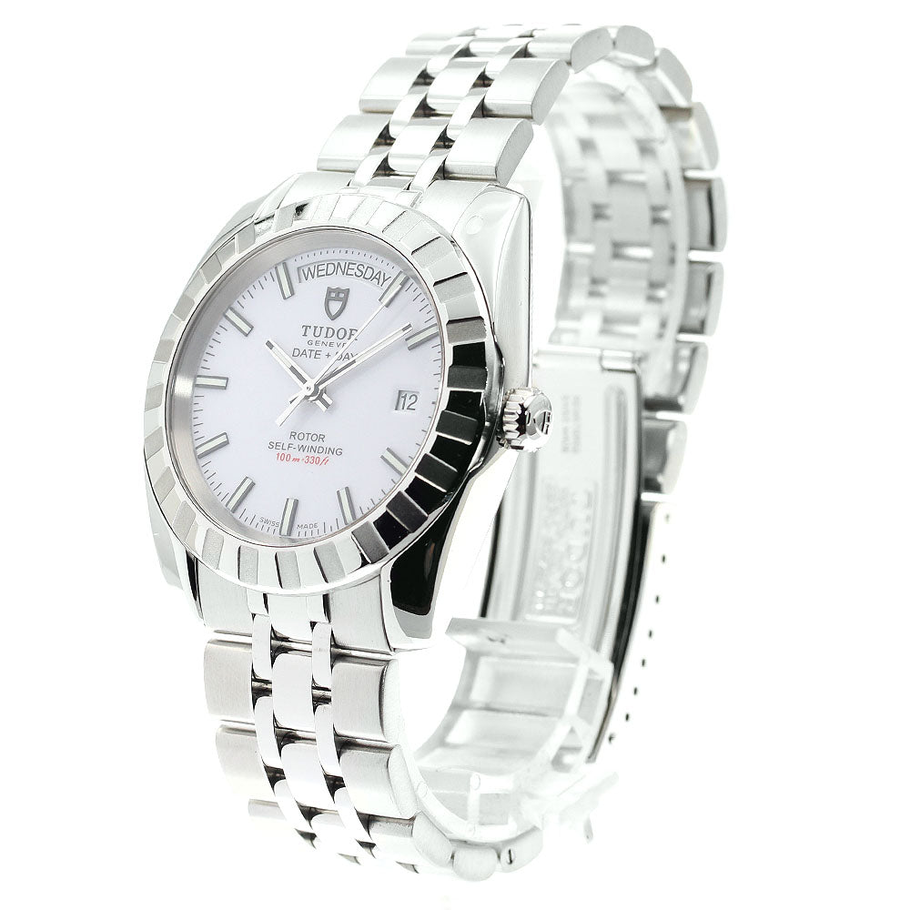 TUDOR Classic Date Day 23010 Day date white Dial Automatic Men's Watch_877572