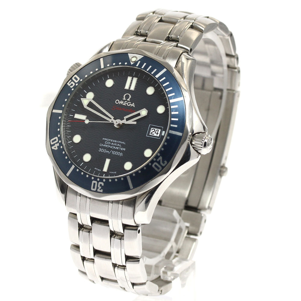 OMEGA Seamaster300 2220.80 Coaxial Navy Dial Automatic Men's Watch_877606