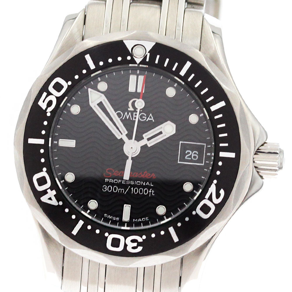 OMEGA Seamaster300 212.30.28.61.01.001 Date black Dial Quartz Ladies_877608