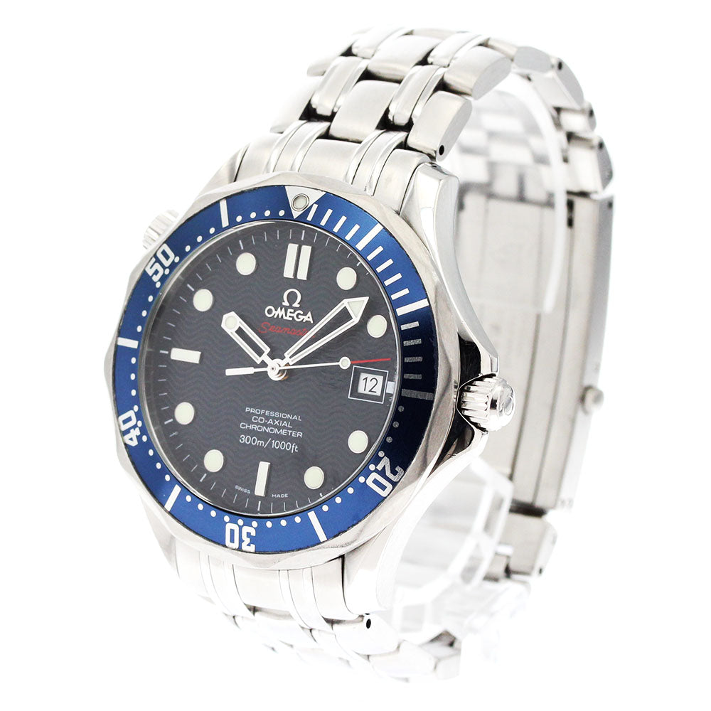 OMEGA Seamaster300 2220.80 Date Co-Axial Navy Dial Automatic Men's Watch_877632